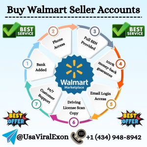 Buy Walmart Seller Accounts